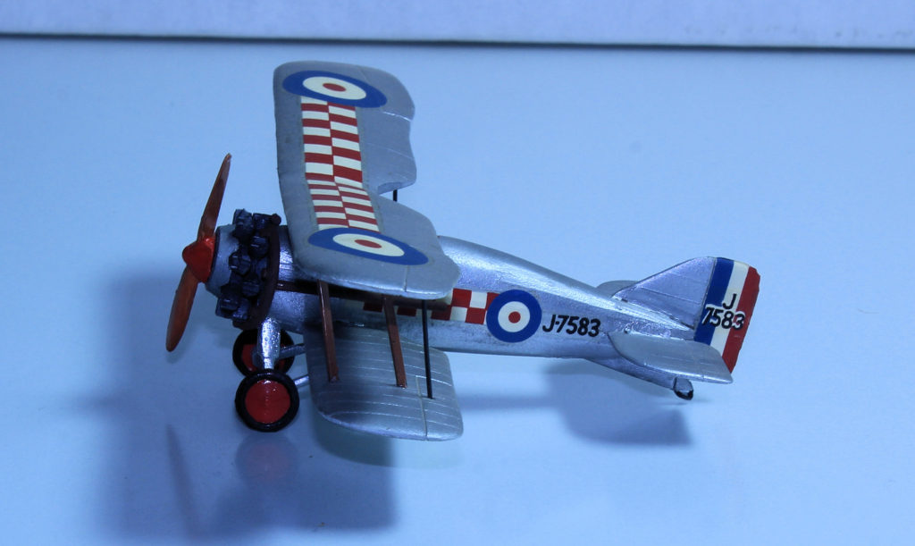 Gloster Grebe J7583 of 56 Sqn RAF 1/72 Scale Model By Merlin Models