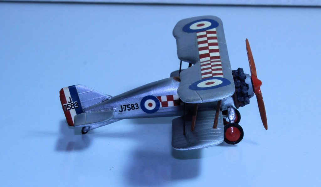 Gloster Grebe J7583 of 56 Sqn RAF 1/72 Scale Model By Merlin Models