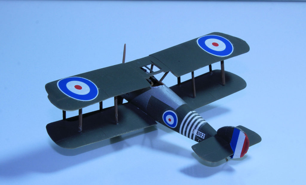 Sopwith 7F.1 Snipe E8102 Flown by William Barker VC While With 201 Sqn RAF 1/72 Scale Model by Eastern Express