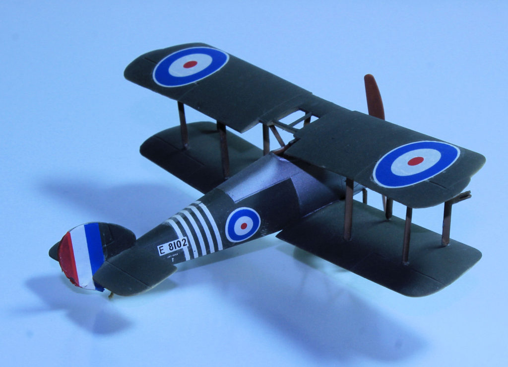 Sopwith 7F.1 Snipe E8102 Flown by William Barker VC While With 201 Sqn RAF 1/72 Scale Model by Eastern Express