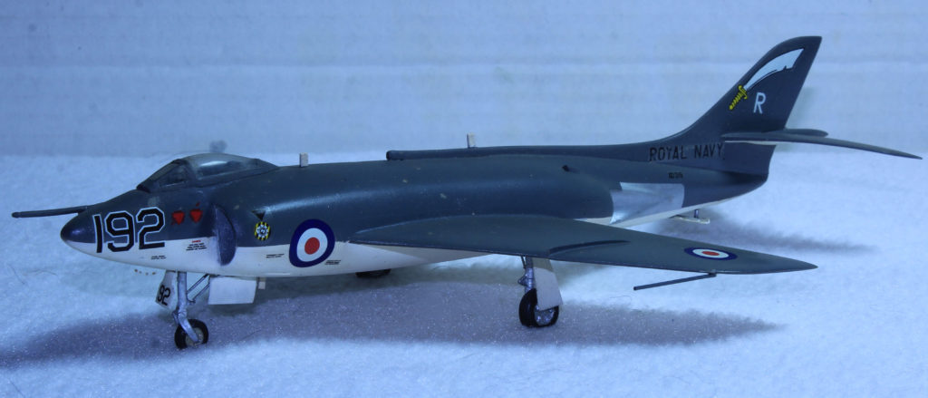 Supermarine Scimitar F.1 of 807 NAS XD319: 192/R Hal Far Malta 1/72 Scale Model by CMK