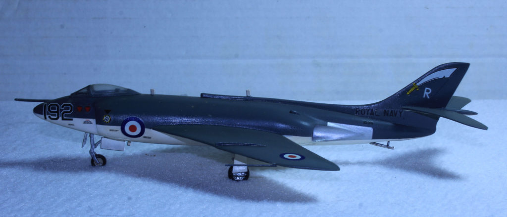 Supermarine Scimitar F.1 of 807 NAS XD319: 192/R Hal Far Malta 1/72 Scale Model by CMK