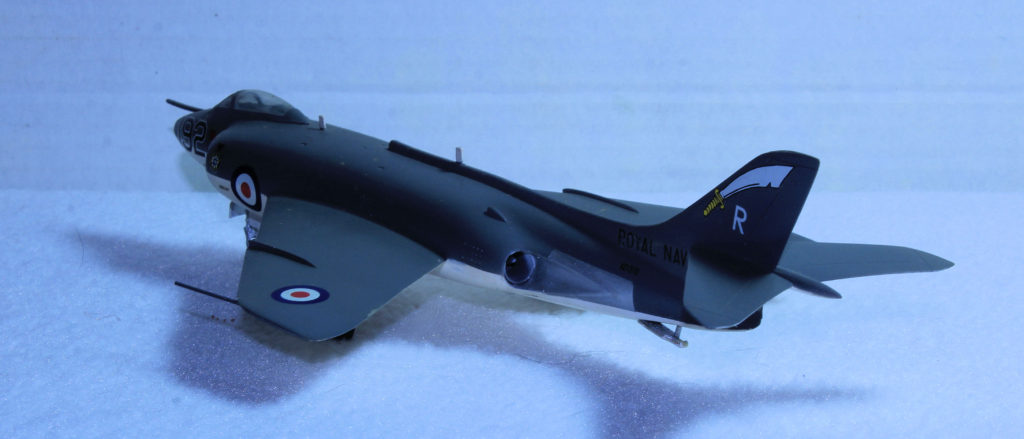 Supermarine Scimitar F.1 of 807 NAS XD319: 192/R Hal Far Malta 1/72 Scale Model by CMK