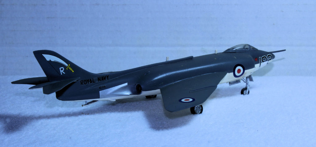 Supermarine Scimitar F.1 of 807 NAS XD319: 192/R Hal Far Malta 1/72 Scale Model by CMK