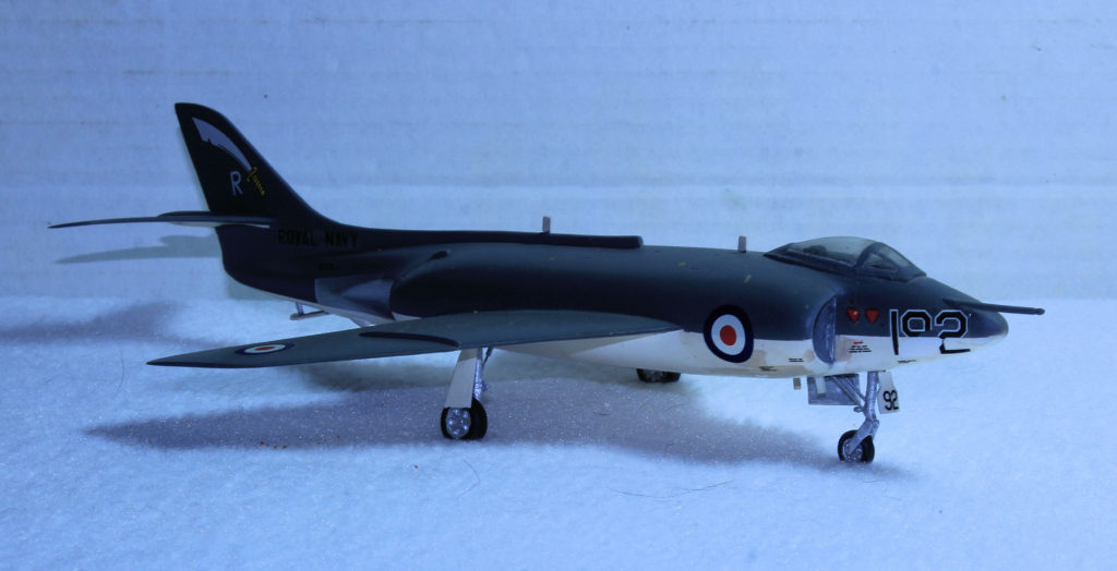 Supermarine Scimitar F.1 of 807 NAS XD319: 192/R Hal Far Malta 1/72 Scale Model by CMK