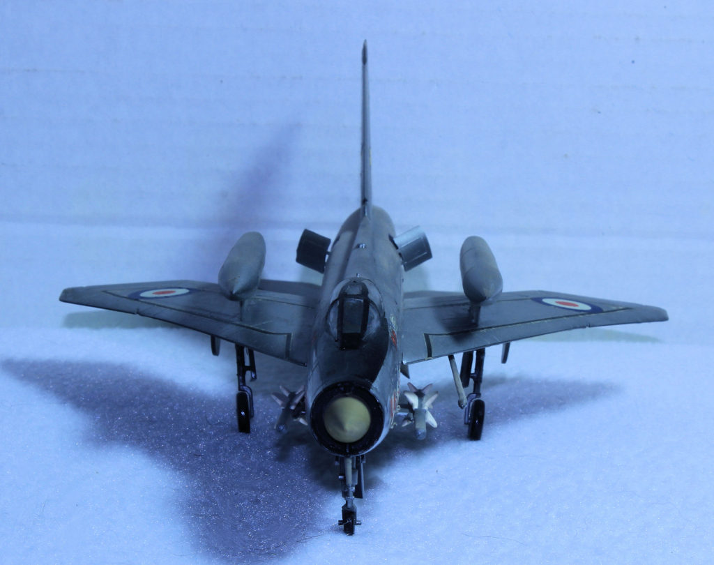 B.A.C. F.Mk-6 Lightning 1/72 Scale Model By Minicraft Hasegawa