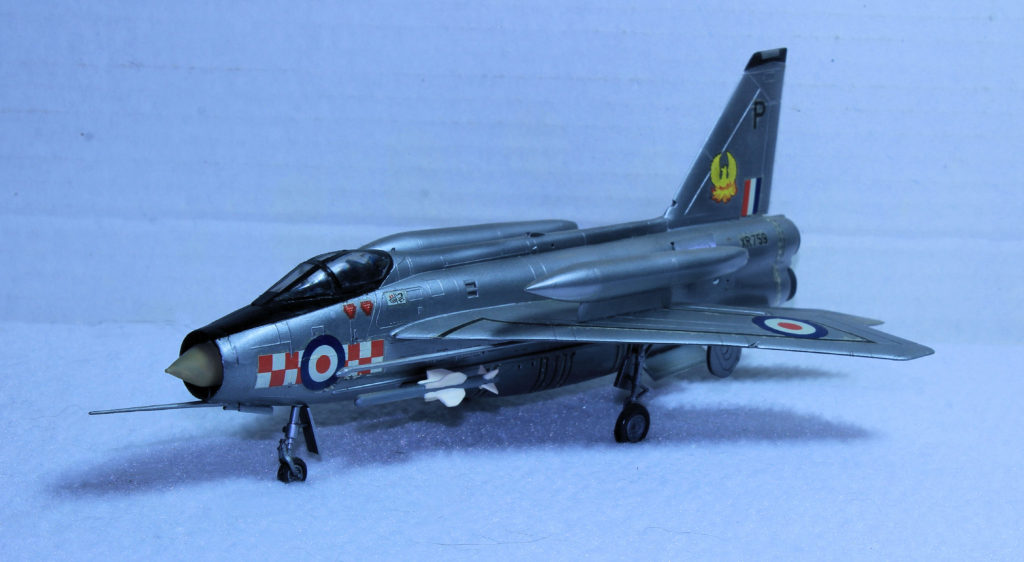 B.A.C. F.Mk-6 Lightning 1/72 Scale Model By Minicraft Hasegawa