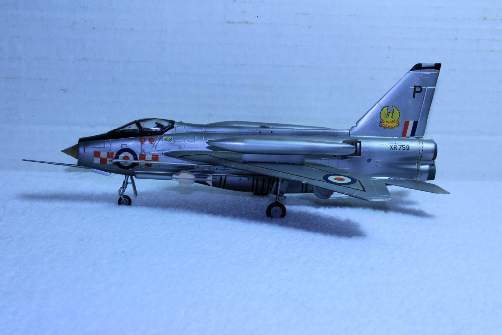 B.A.C. F.Mk-6 Lightning 1/72 Scale Model By Minicraft Hasegawa