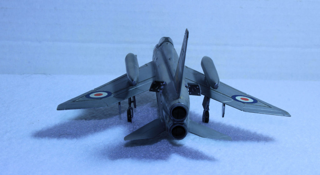 B.A.C. F.Mk-6 Lightning 1/72 Scale Model By Minicraft Hasegawa