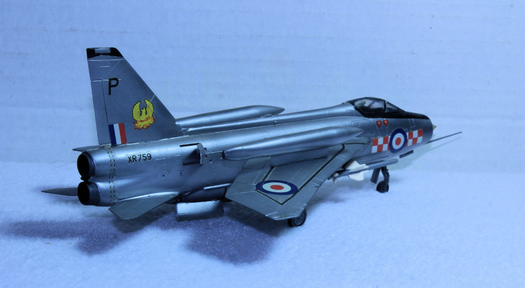 B.A.C. F.Mk-6 Lightning 1/72 Scale Model By Minicraft Hasegawa