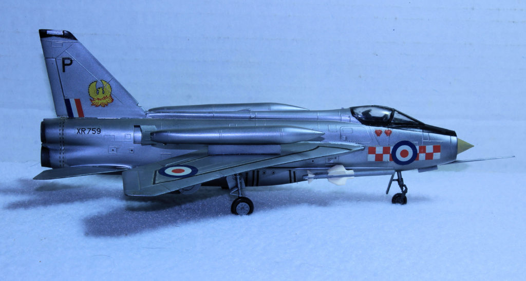 B.A.C. F.Mk-6 Lightning 1/72 Scale Model By Minicraft Hasegawa