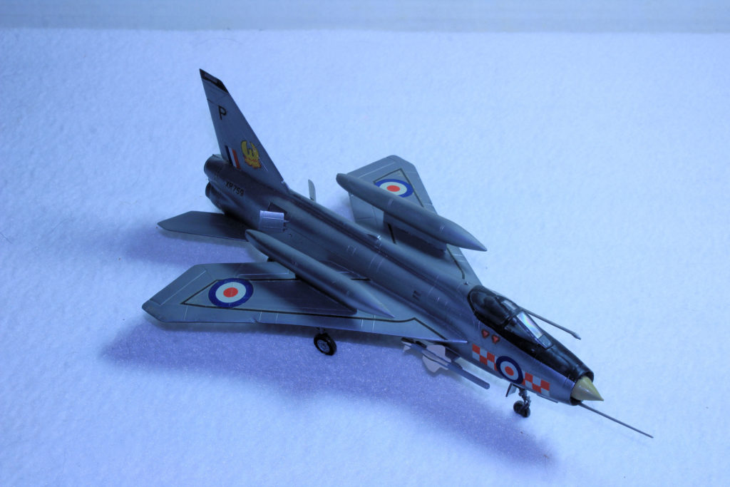 B.A.C. F.Mk-6 Lightning 1/72 Scale Model By Minicraft Hasegawa