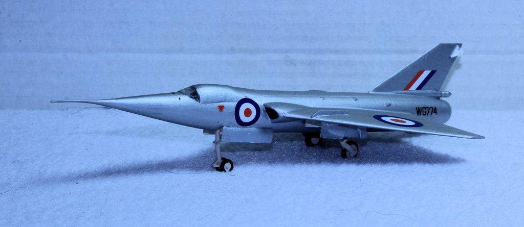 Fairey Delta FD-2 WG774 1/72 Scale Model by Maquette