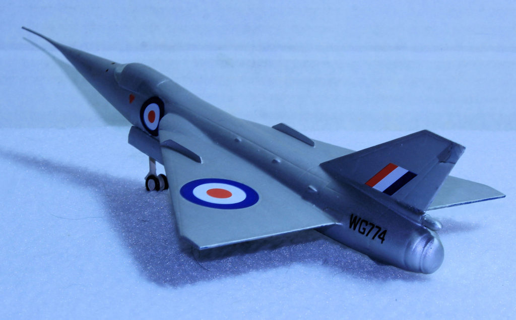 Fairey Delta FD-2 WG774 1/72 Scale Model by Maquette