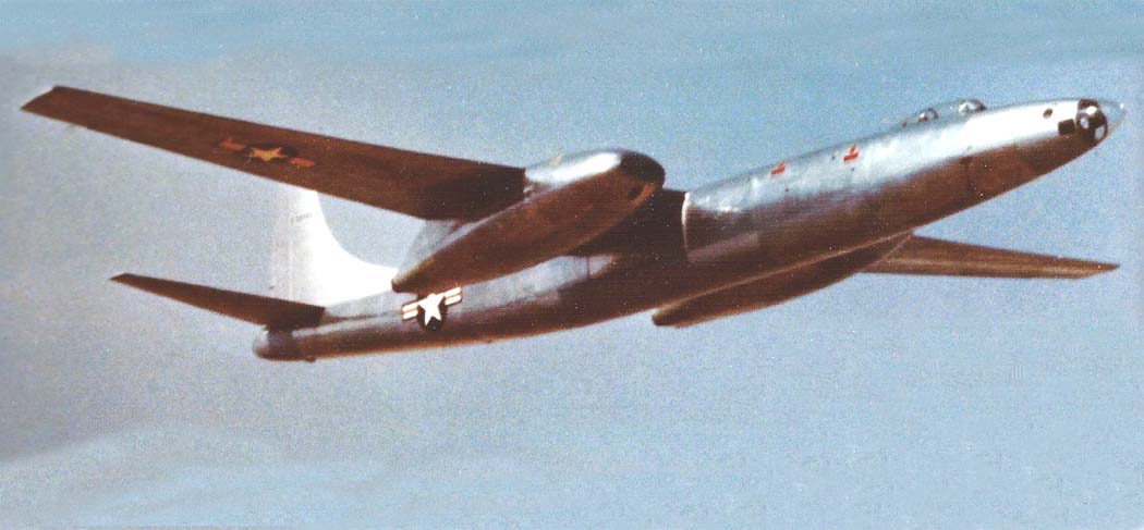 Convair XB-46 Experimental Medium Jet Bomber - Destination's Journey