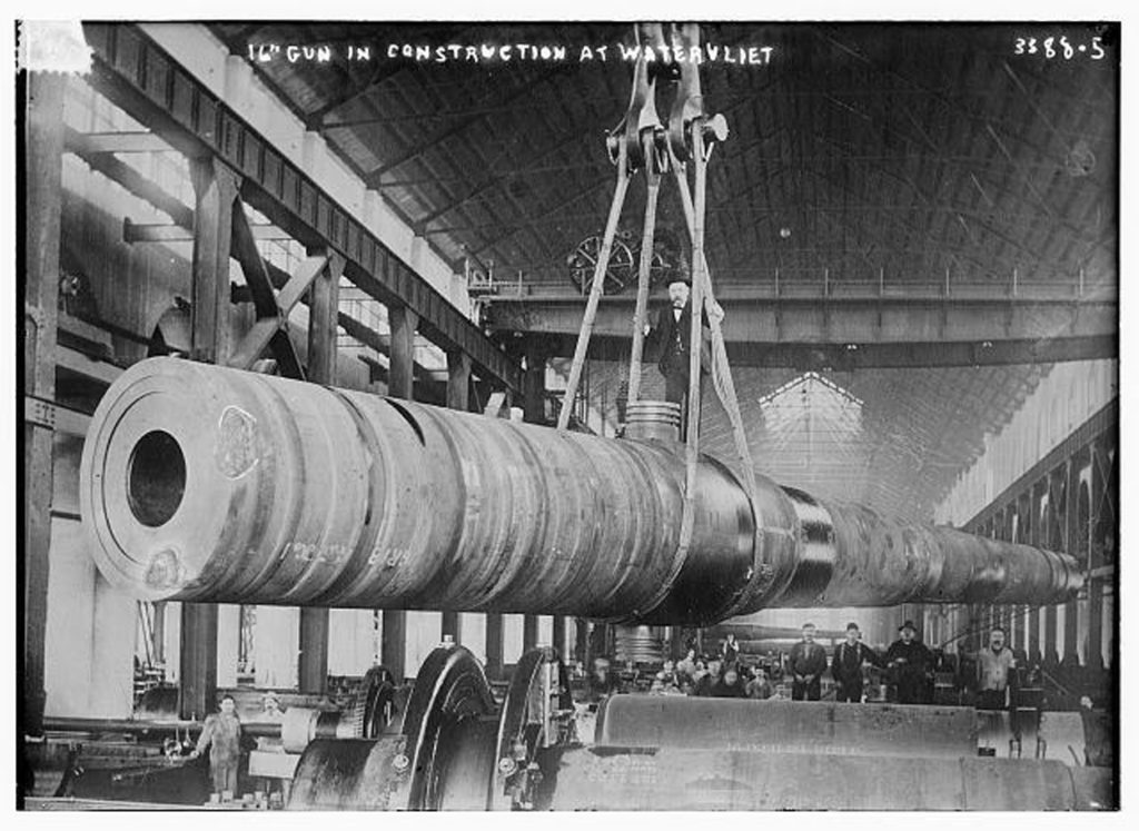 16" Gun production of the South Dakota-Class Battleships