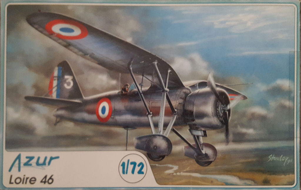 Loire 46 Armée 1/72 Scale Model by Azur Box Art