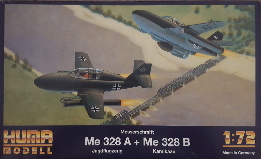 Messerschmitt Me 328 1/72 Scale Model by Hums Box Art