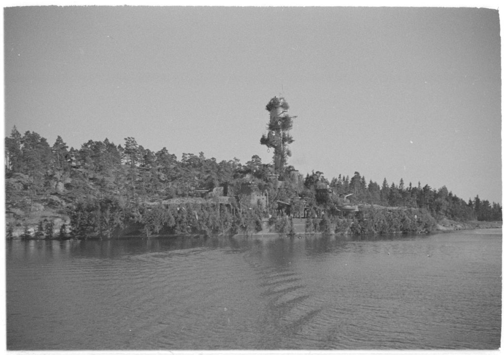 Finnish Coastal Defense Ship Väinämöinen Camouflaged