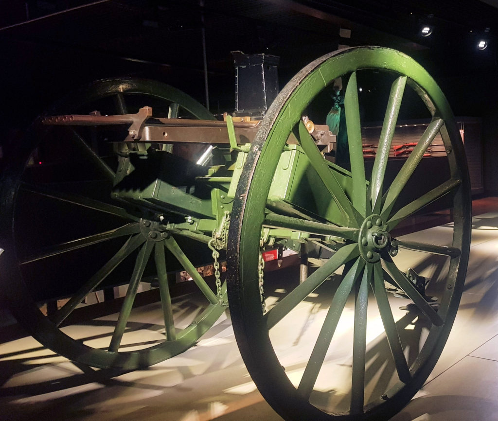 Nordenfelt Gun Australian Army Infantry Museum