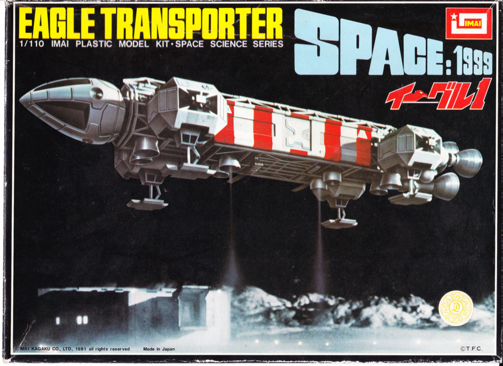 Space:1999 Eagle Transporter 1/110 Scale Model by IMAI Box Art