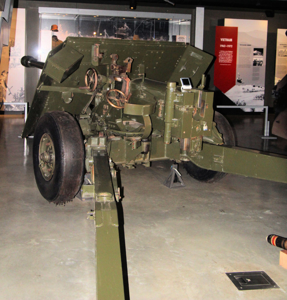 17-Pounder Anti-Tank Gun Australian Army Infantry Museum