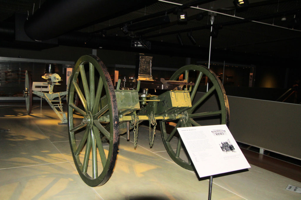 Nordenfelt Gun Australian Army Infantry Museum