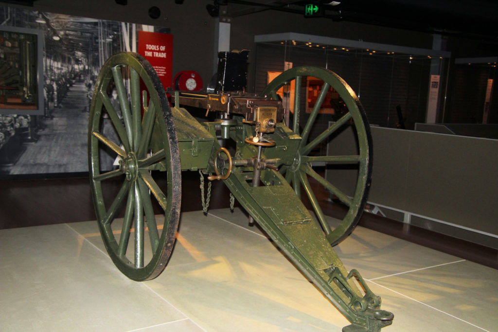 Nordenfelt Gun Australian Army Infantry Museum