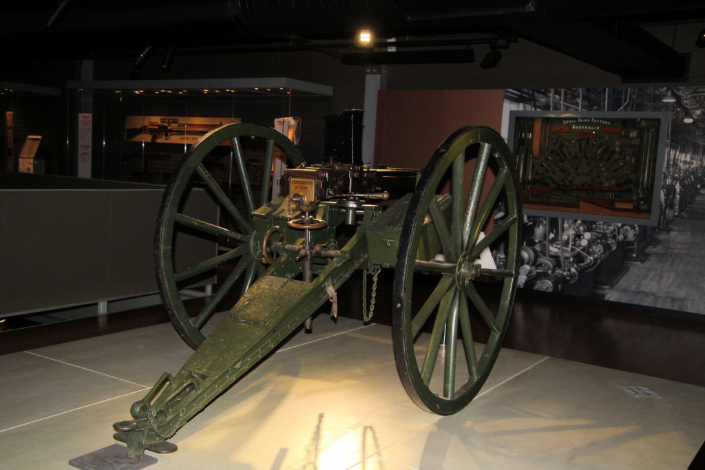 Nordenfelt Gun Australian Army Infantry Museum