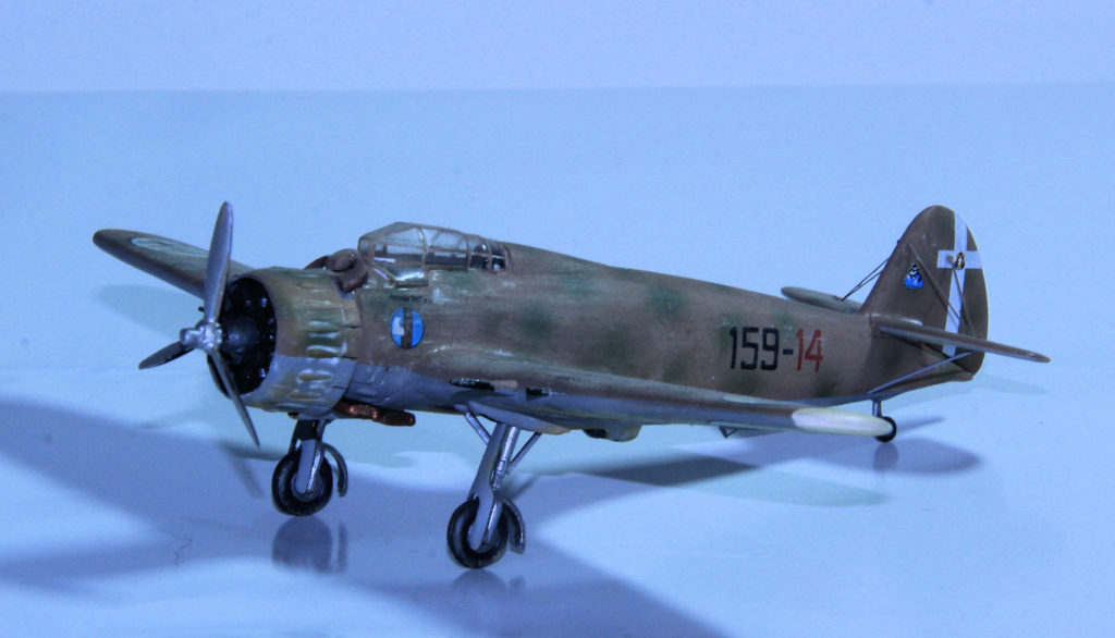 Breda Ba.65 159 Sqn 150 Stormo Assalto 159-14 (Ten. Adriano Visconti) | Africa 1940 Scale Model by AZ Model