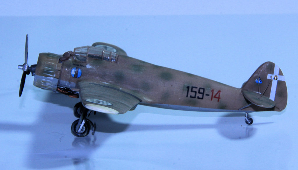 Breda Ba.65 159 Sqn 150 Stormo Assalto 159-14 (Ten. Adriano Visconti) | Africa 1940 Scale Model by AZ Model