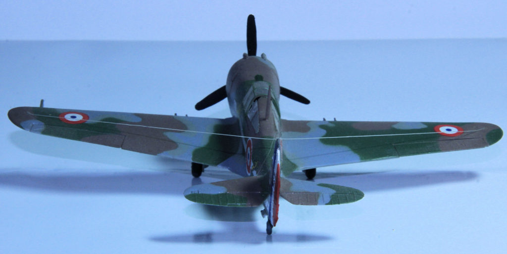 Curtiss P-36/H.75 Hawk Armée de l'Air de Vichy GC 2/4 Lafayette No.267/White 6 (SLt. Camille Plubeau) Casablanca 1941 1/72 Scale Model by Smer