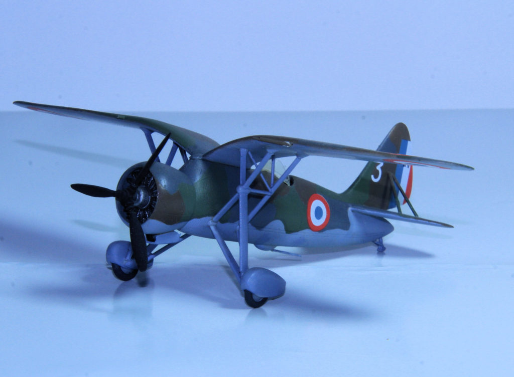 Loire 46 Armée de l'Air 6 Esc. 19 3 1938 1/72 Scale Model by Azur