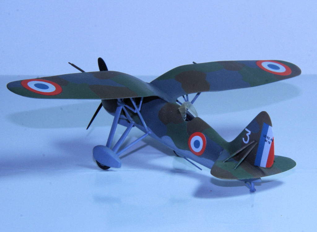 Loire 46 Armée de l'Air 6 Esc. 19 3 1938 1/72 Scale Model by Azur