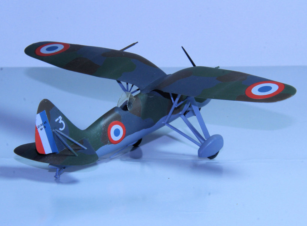 Loire 46 Armée de l'Air 6 Esc. 19 3 1938 1/72 Scale Model by Azur