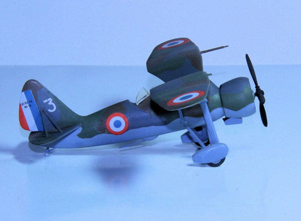 Loire 46 Armée de l'Air 6 Esc. 19 3 1938 1/72 Scale Model by Azur