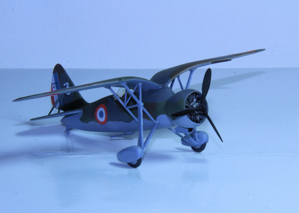 Loire 46 Armée de l'Air 6 Esc. 19 3 1938 1/72 Scale Model by Azur