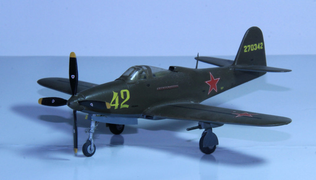 Bell P-63A Kingcobra of the Soviet Air Force 1/72 Scale Model Kit by MPM Production