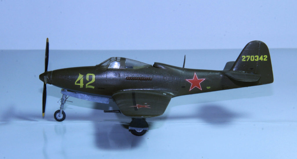 Bell P-63A Kingcobra of the Soviet Air Force 1/72 Scale Model Kit by MPM Production