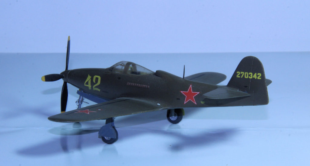 Bell P-63A Kingcobra of the Soviet Air Force 1/72 Scale Model Kit by MPM Production