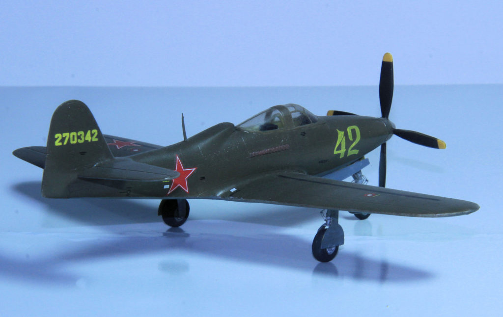 Bell P-63A Kingcobra of the Soviet Air Force 1/72 Scale Model Kit by MPM Production