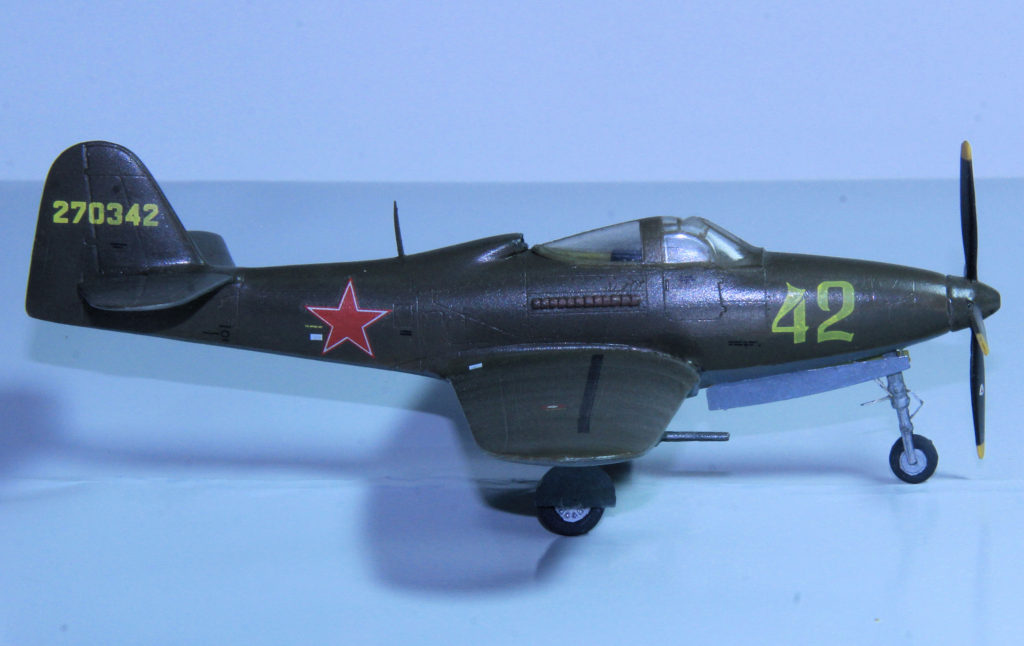 Bell P-63A Kingcobra of the Soviet Air Force 1/72 Scale Model Kit by MPM Production