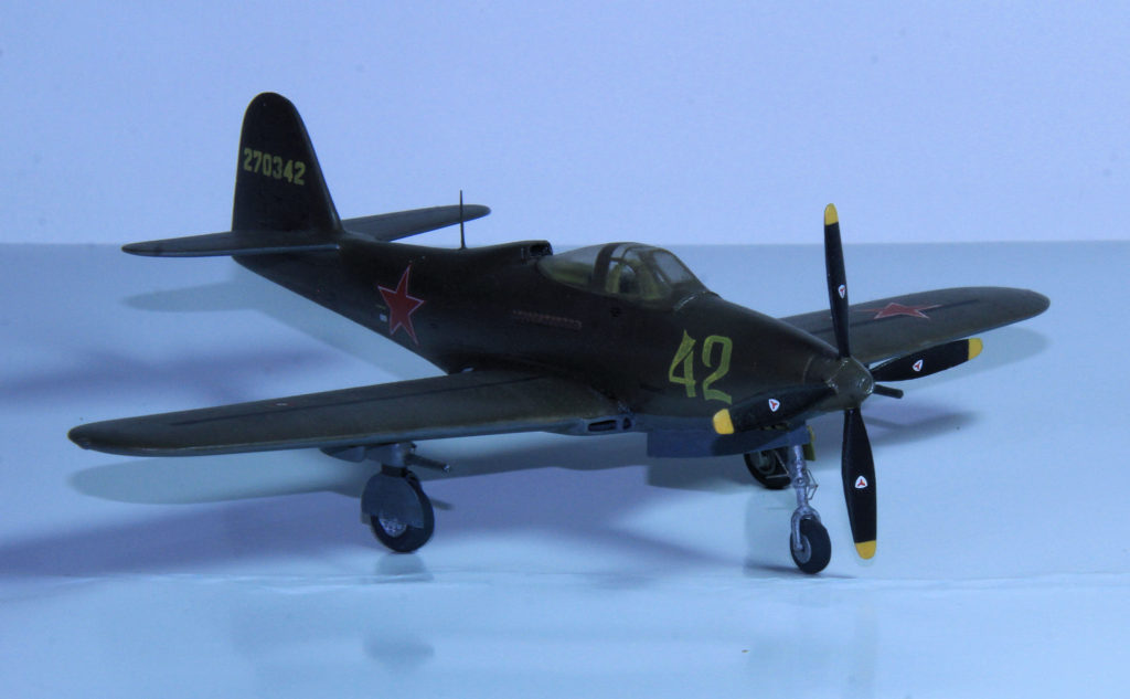 Bell P-63A Kingcobra of the Soviet Air Force 1/72 Scale Model Kit by MPM Production