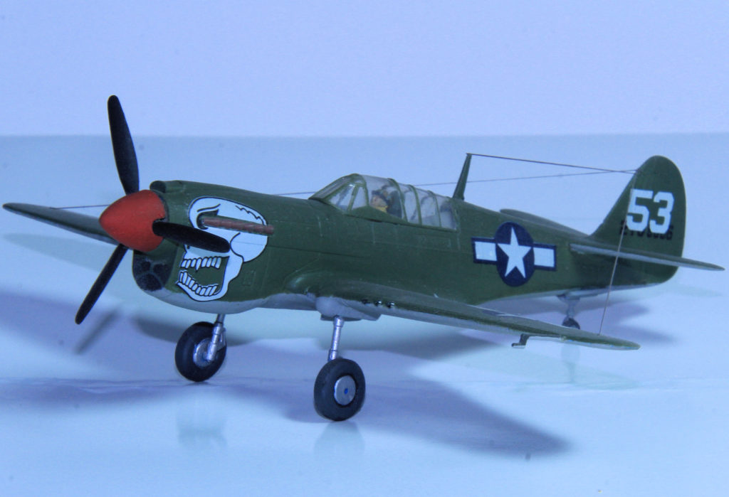 Curtiss P-40N Warhawk USAAF 85 FS, 10 AF Nagahuli, India 1/72 Scale Model by Matchbox