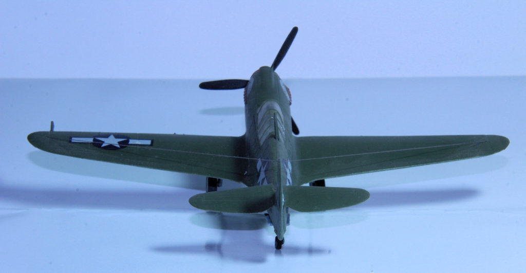 Curtiss P-40N Warhawk USAAF 85 FS, 10 AF Nagahuli, India 1/72 Scale Model by Matchbox