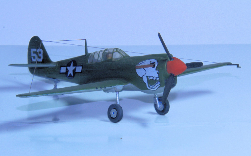 Curtiss P-40N Warhawk USAAF 85 FS, 10 AF Nagahuli, India 1/72 Scale Model by Matchbox