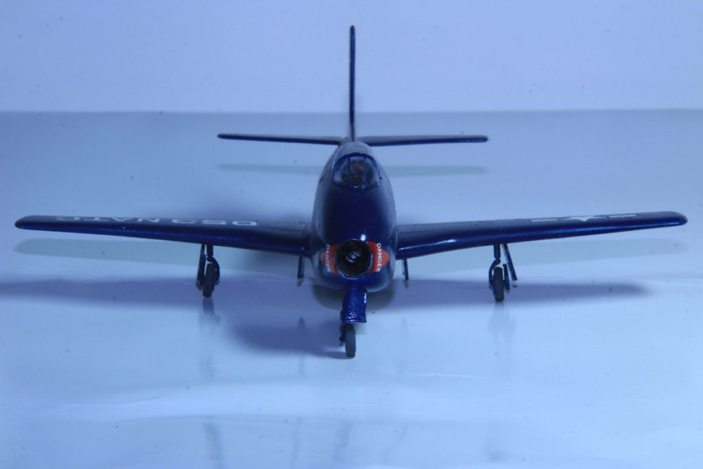 North American FJ-1 Fury Naval Air Technical Command 1/72 Scale Model by Pegasus