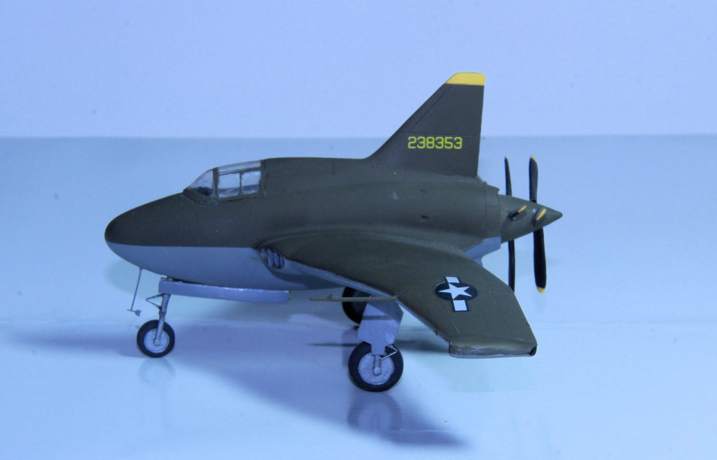 Northrop XP-56 Black Bullet 1/72 Scale Model by Special Hobby