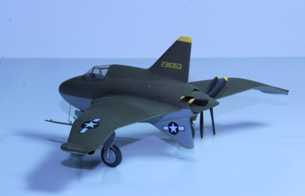 Northrop XP-56 Black Bullet 1/72 Scale Model by Special Hobby