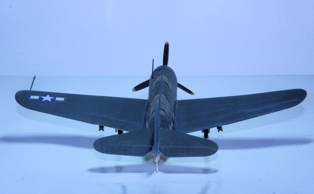 Curtiss SB2C-1 Helldiver Sqn. VB-4 45 USS Hornet 1943 1/72 Scale Model